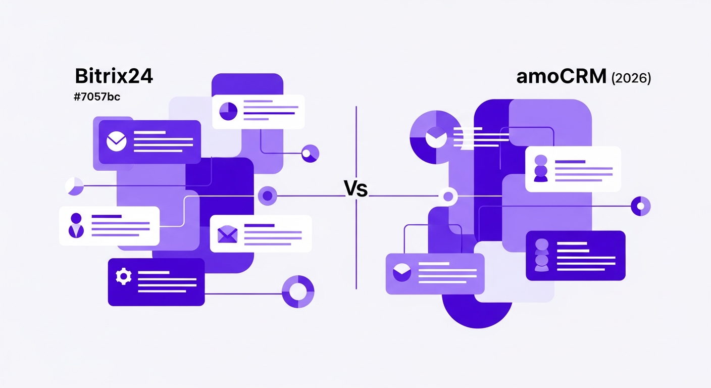 EZAR.TR — Сравнение Bitrix24 и amoCRM 2026: что выбрать для бизнеса